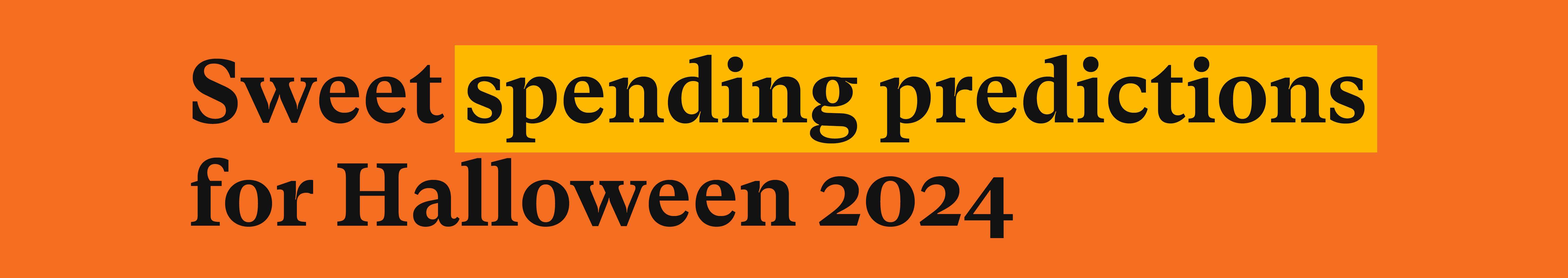 Halloween Spending Predictions